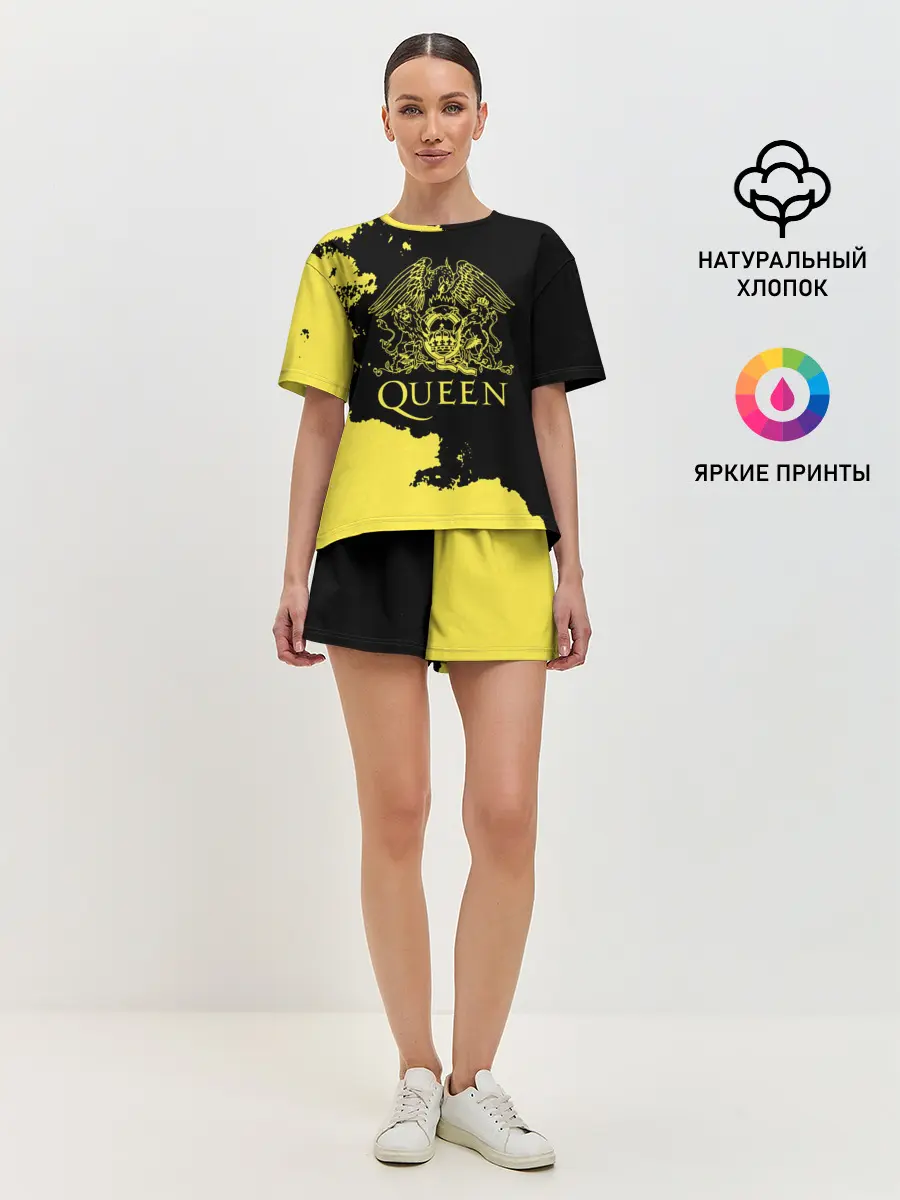 Женская пижама с шортами / Queen