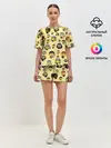 Женская пижама с шортами / Thinking emoji skins
