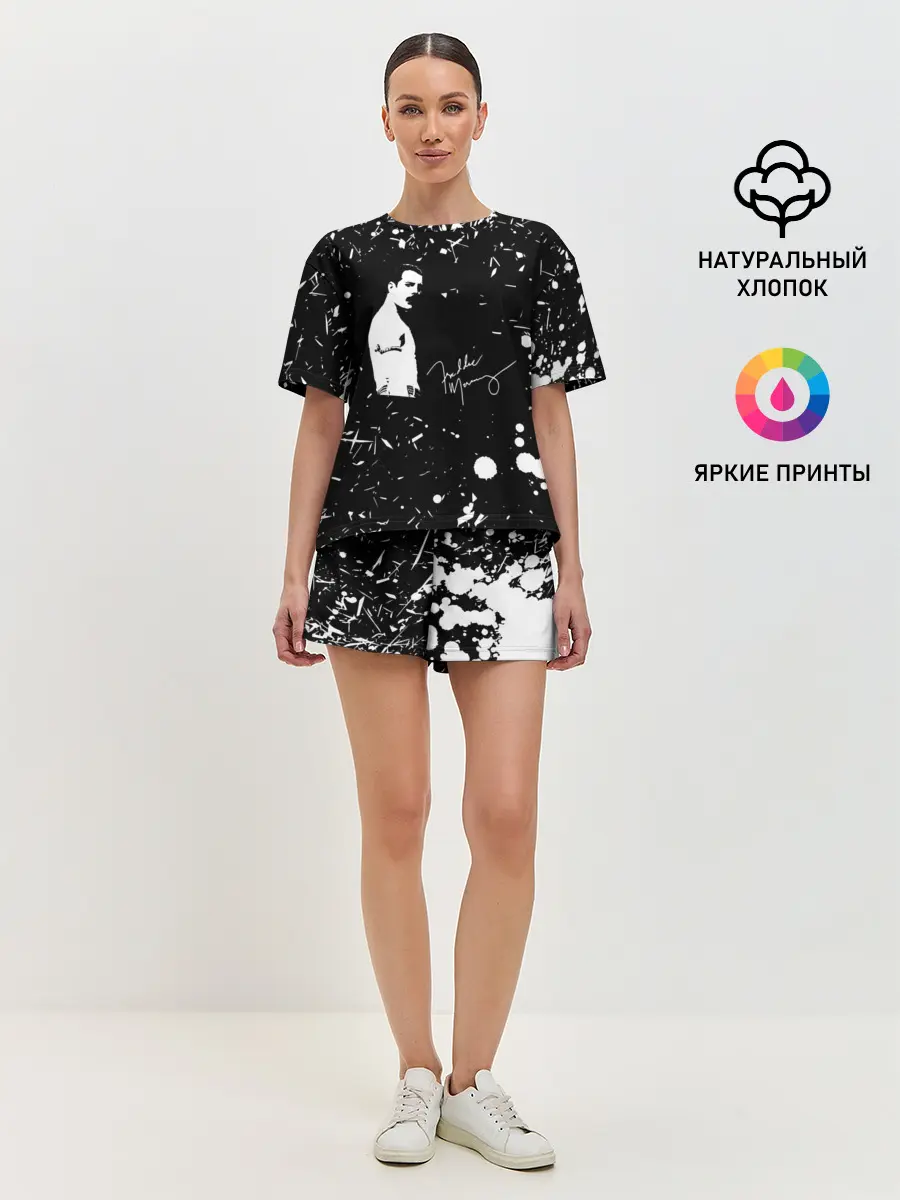 Женская пижама с шортами / Queen