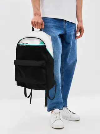 Рюкзак джинсовый / DETROIT AX400 | ДЕТРОИТ