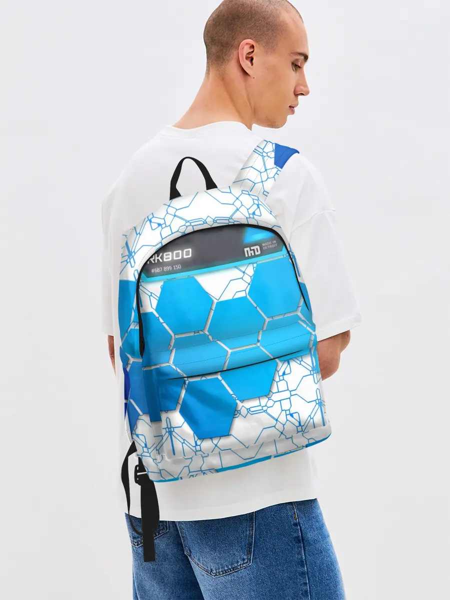 Рюкзак джинсовый / Detroit: become human RK800