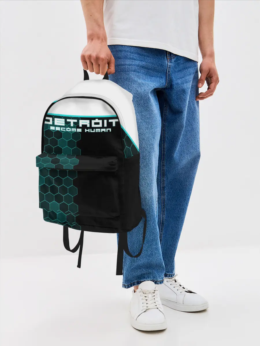 Рюкзак джинсовый / Detroit become human