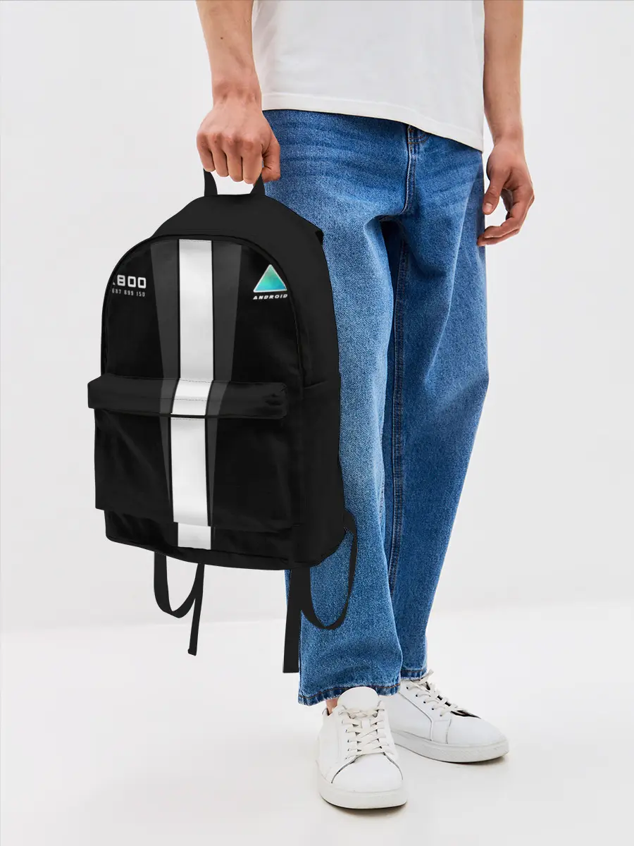 Рюкзак джинсовый / RK800 без галстука