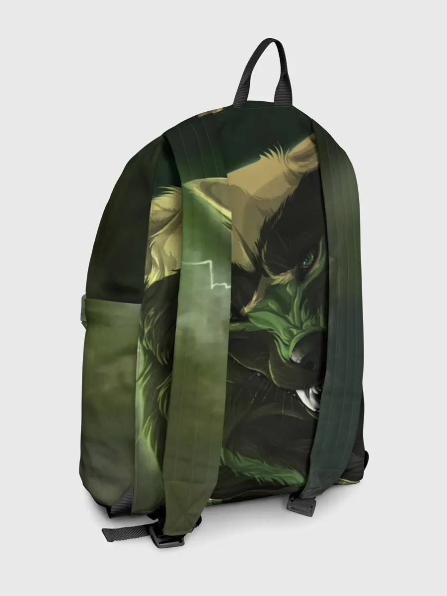 Рюкзак джинсовый / Дикий хищник