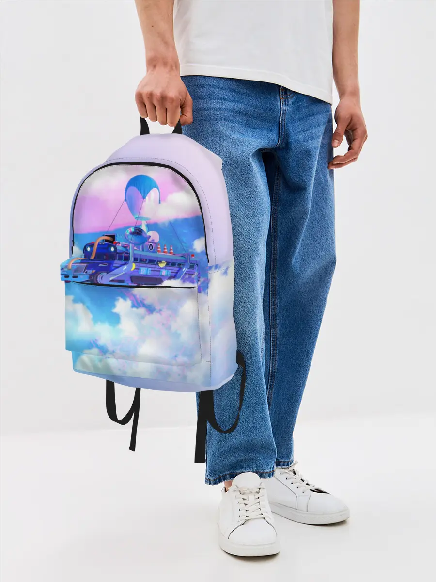 Рюкзак джинсовый / Fortnite Bus