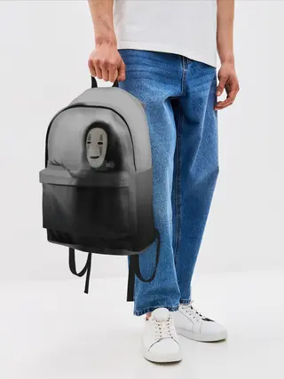 Рюкзак джинсовый / Каонаси в тумане