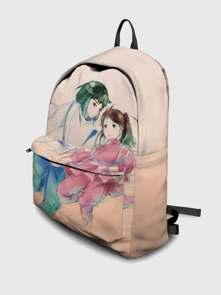 Рюкзак джинсовый / Тихиро и Хаку