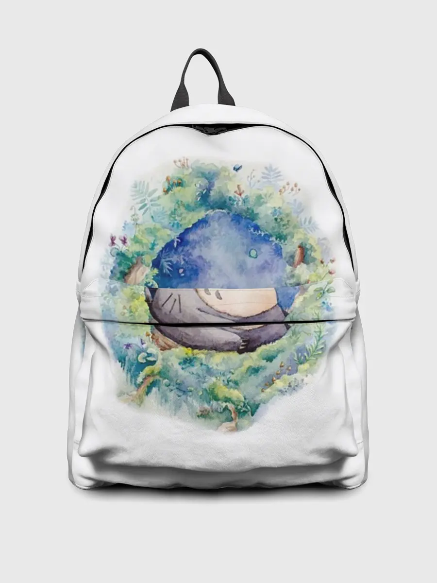 Рюкзак джинсовый / Тоторо спит