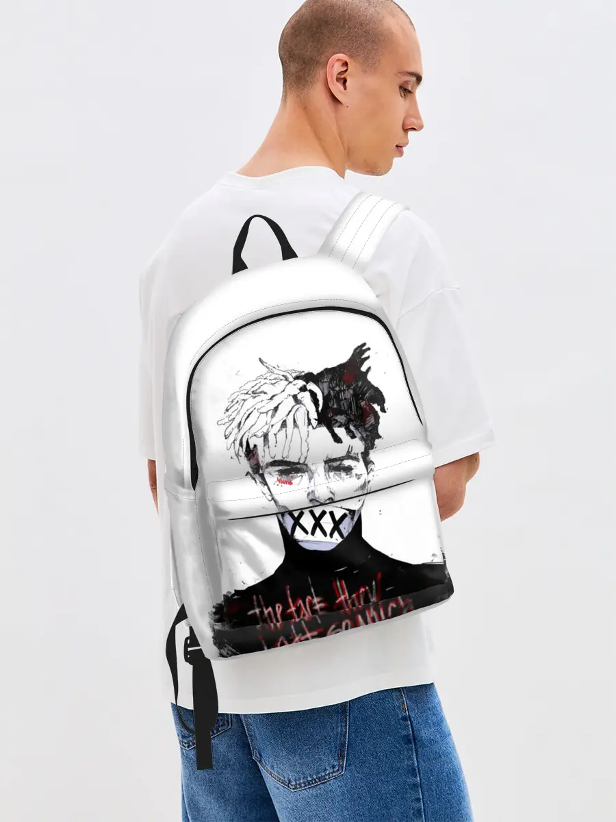 Рюкзак джинсовый / xxxtentacion