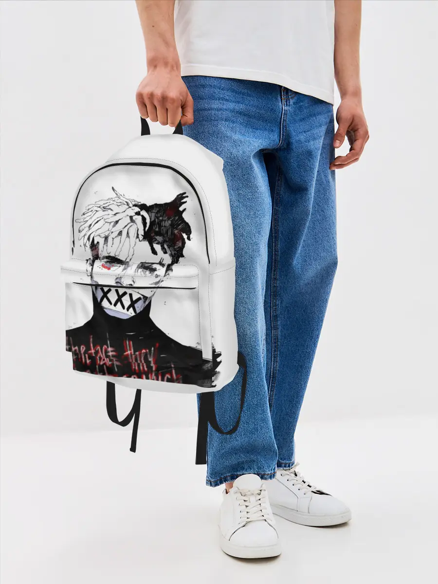 Рюкзак джинсовый / xxxtentacion