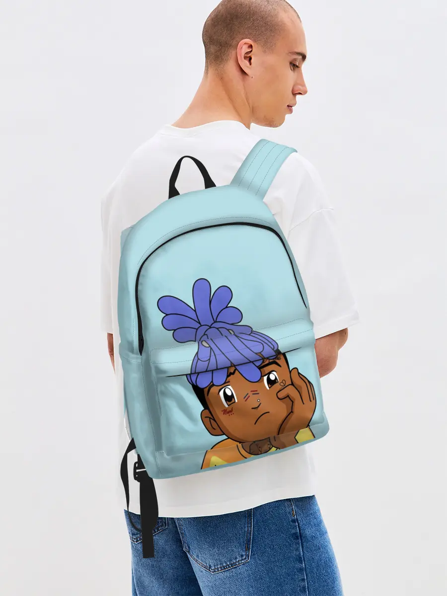 Рюкзак джинсовый / xxxtentacion