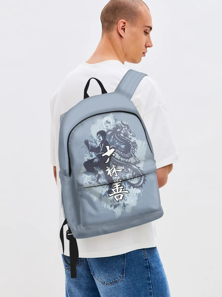 Рюкзак джинсовый / Kung fu