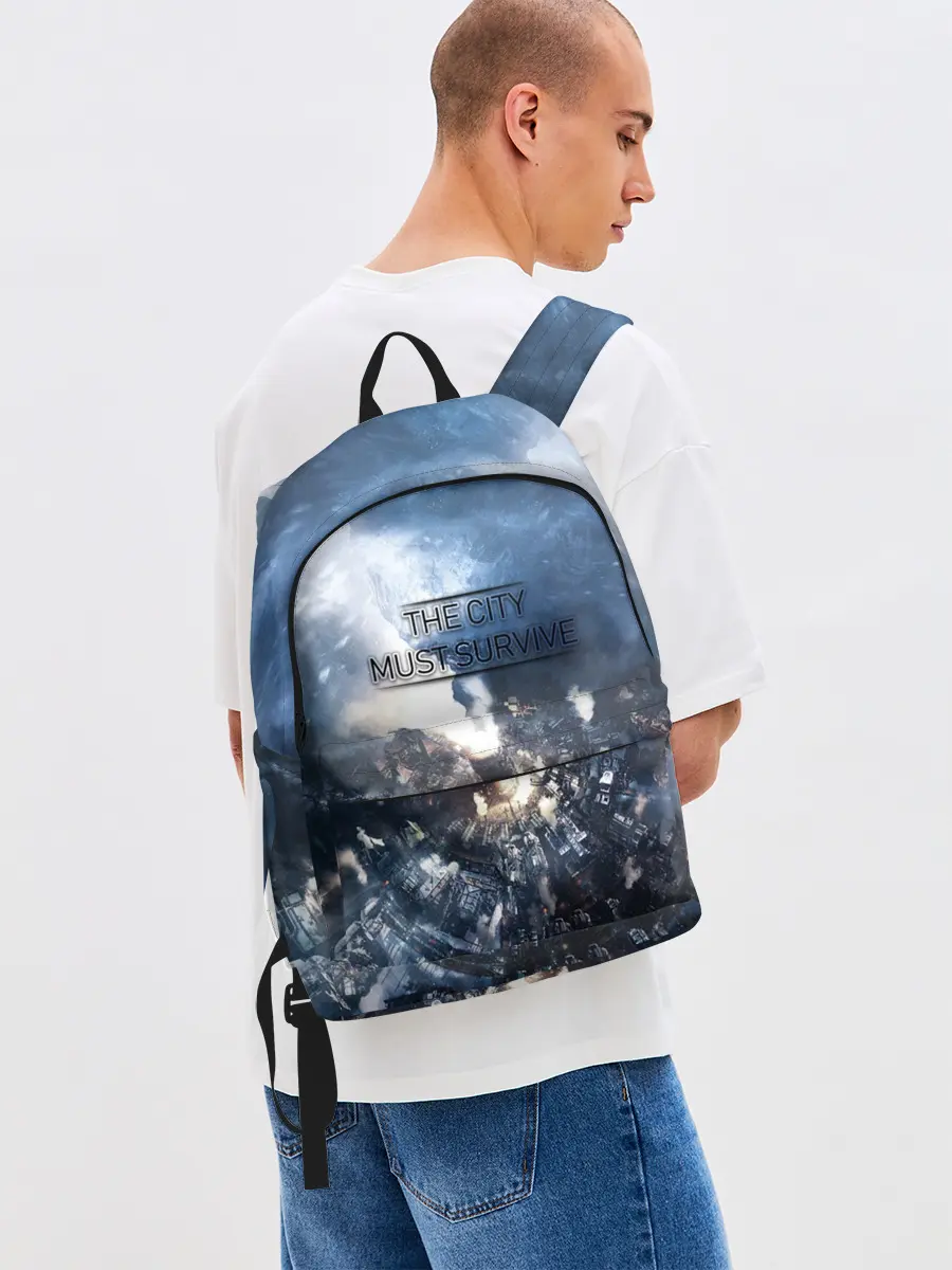 Рюкзак джинсовый / Фростпанк