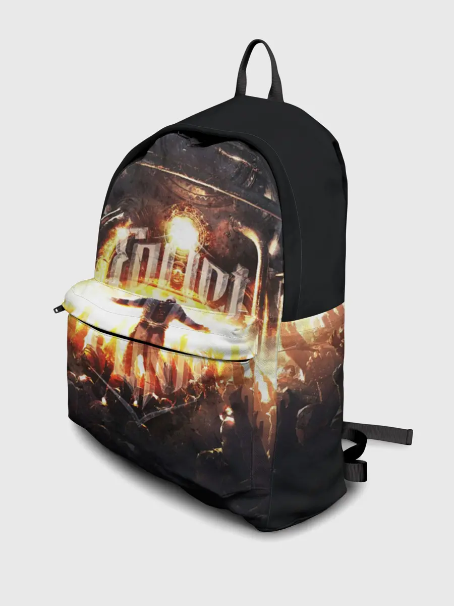 Рюкзак джинсовый / Frostpunk - city