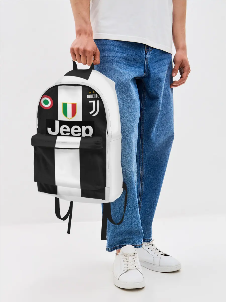 Рюкзак джинсовый / Форма Ювентуса 18-19
