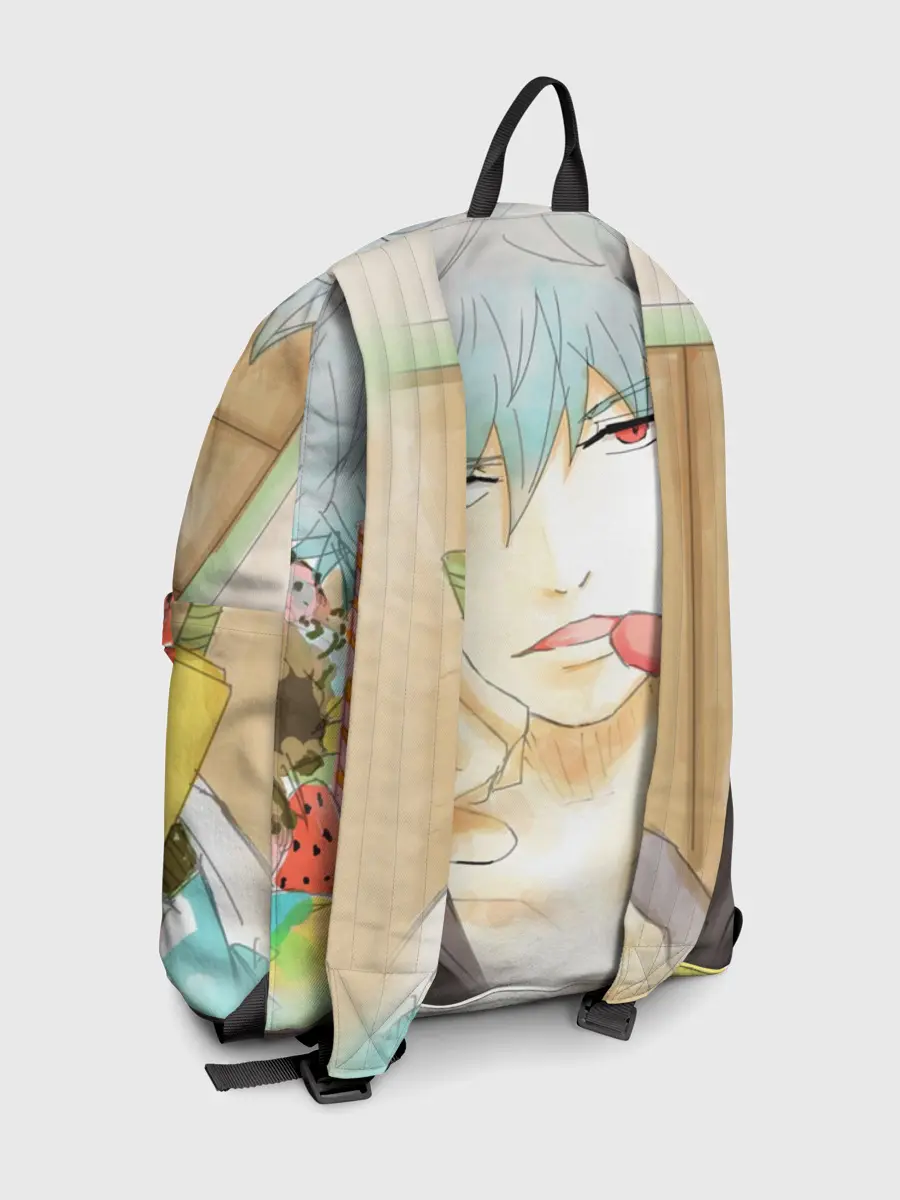 Рюкзак джинсовый / манга Серебряная душа