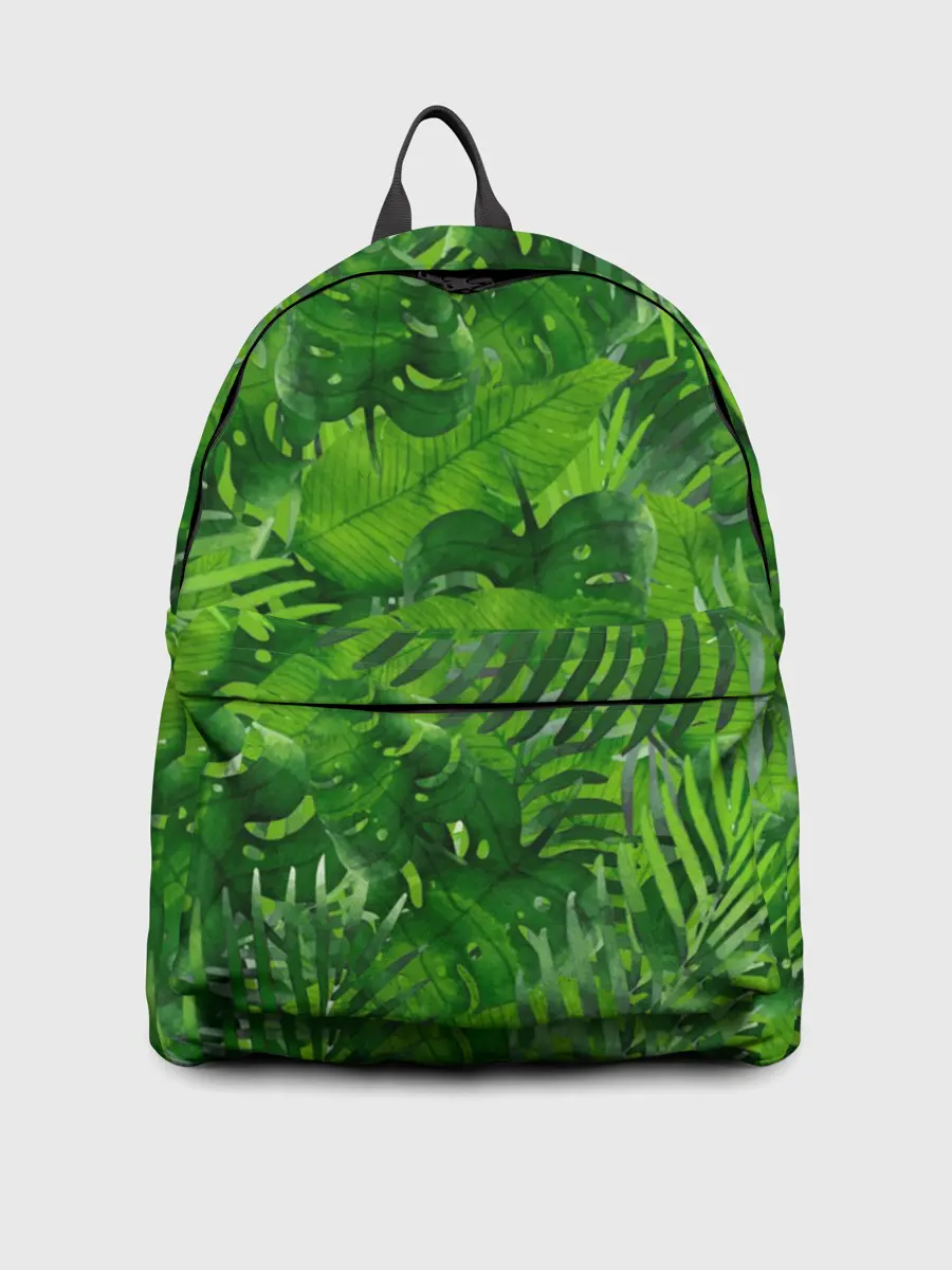 Рюкзак джинсовый / Тропики