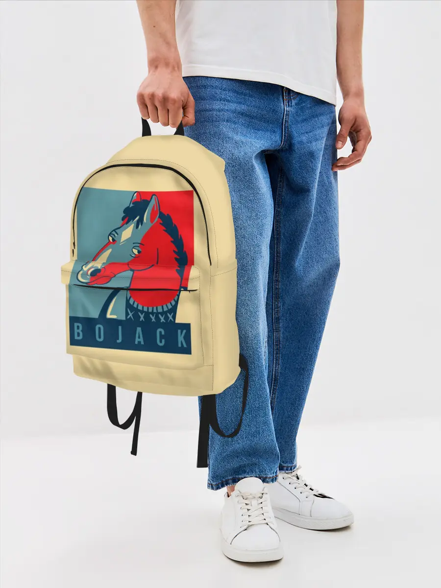 Рюкзак джинсовый / Конь БоДжек #2