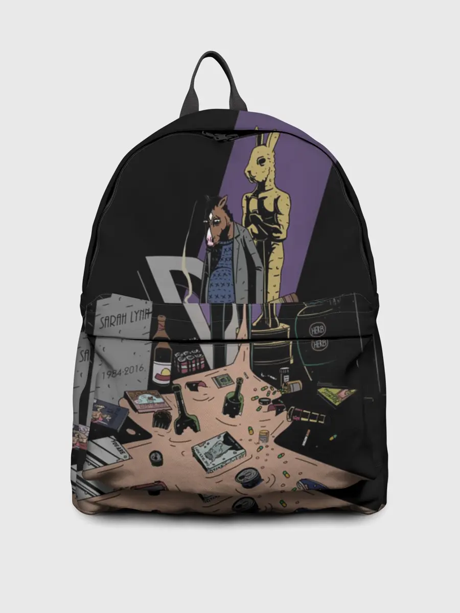 Рюкзак джинсовый / Конь БоДжек #3