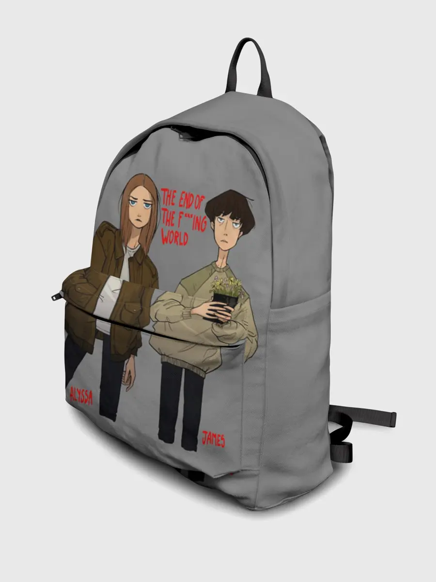 Рюкзак джинсовый / Конец ***го Мира