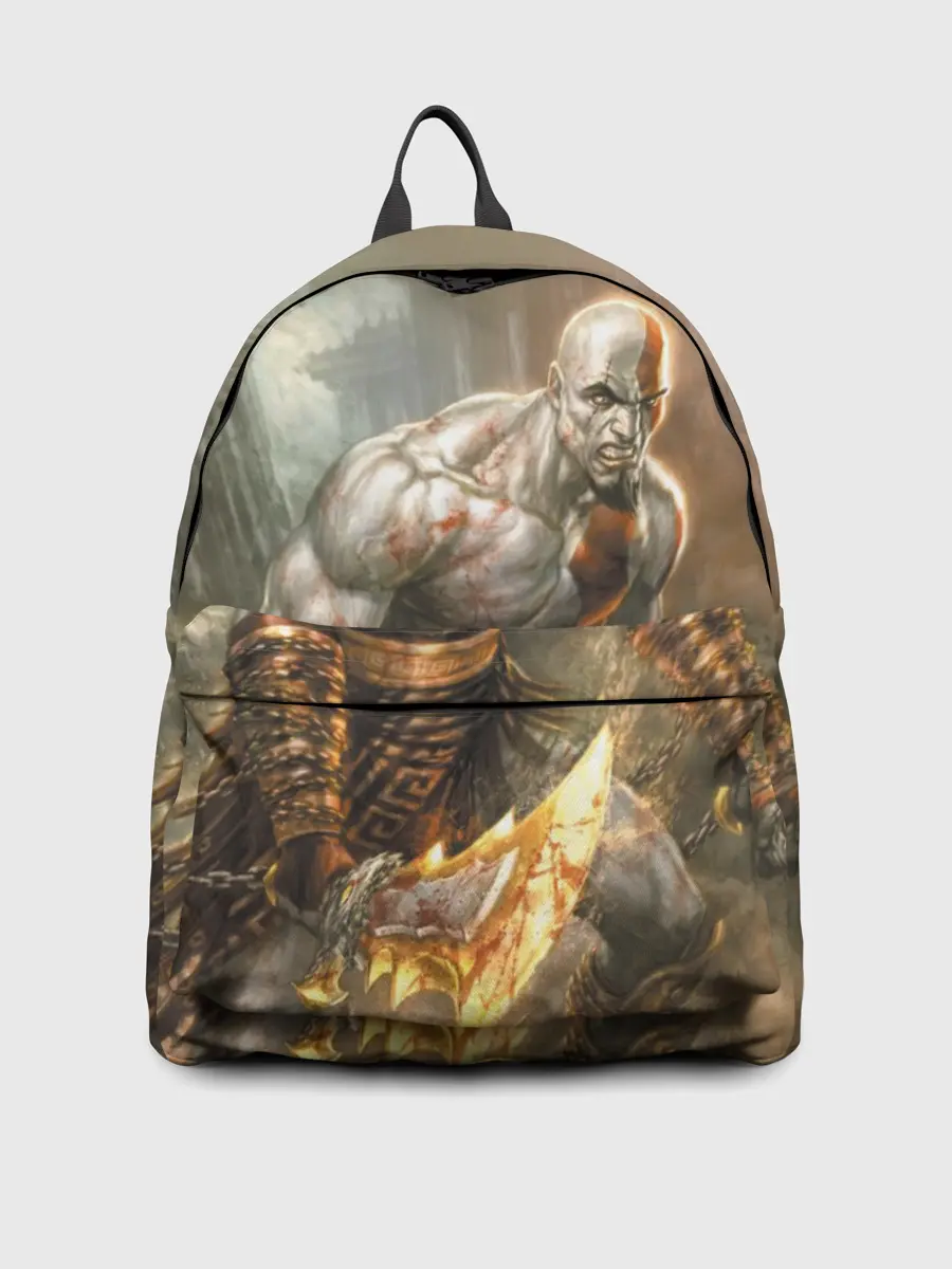 Рюкзак джинсовый / God of War