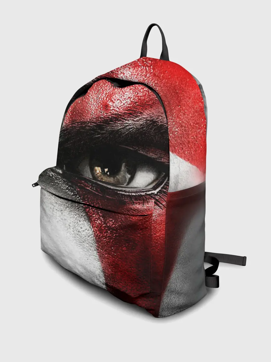 Рюкзак джинсовый / Взгляд Кратоса