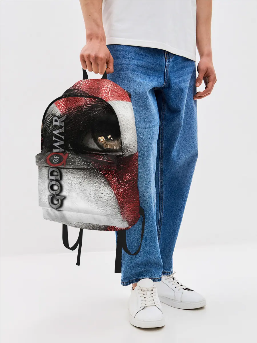 Рюкзак джинсовый / God of War