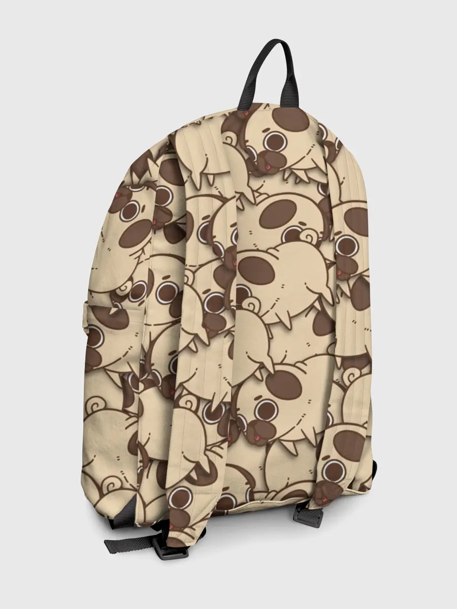 Рюкзак джинсовый / мопс