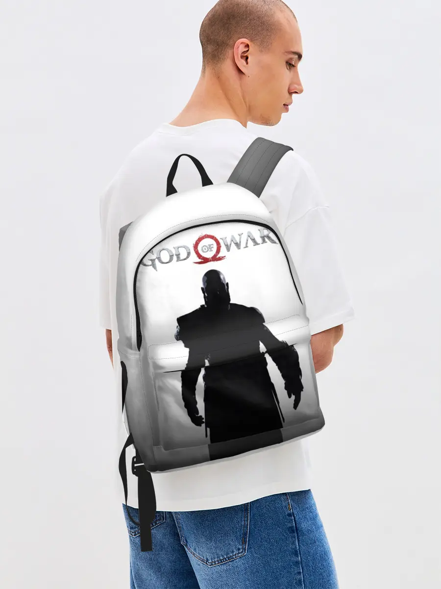 Рюкзак джинсовый / God of War 4 Кратос