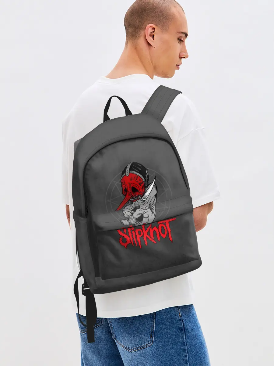 Рюкзак джинсовый / Slipknot