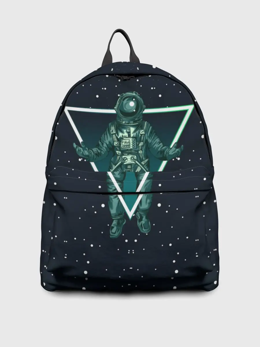 Рюкзак джинсовый / Космонавт