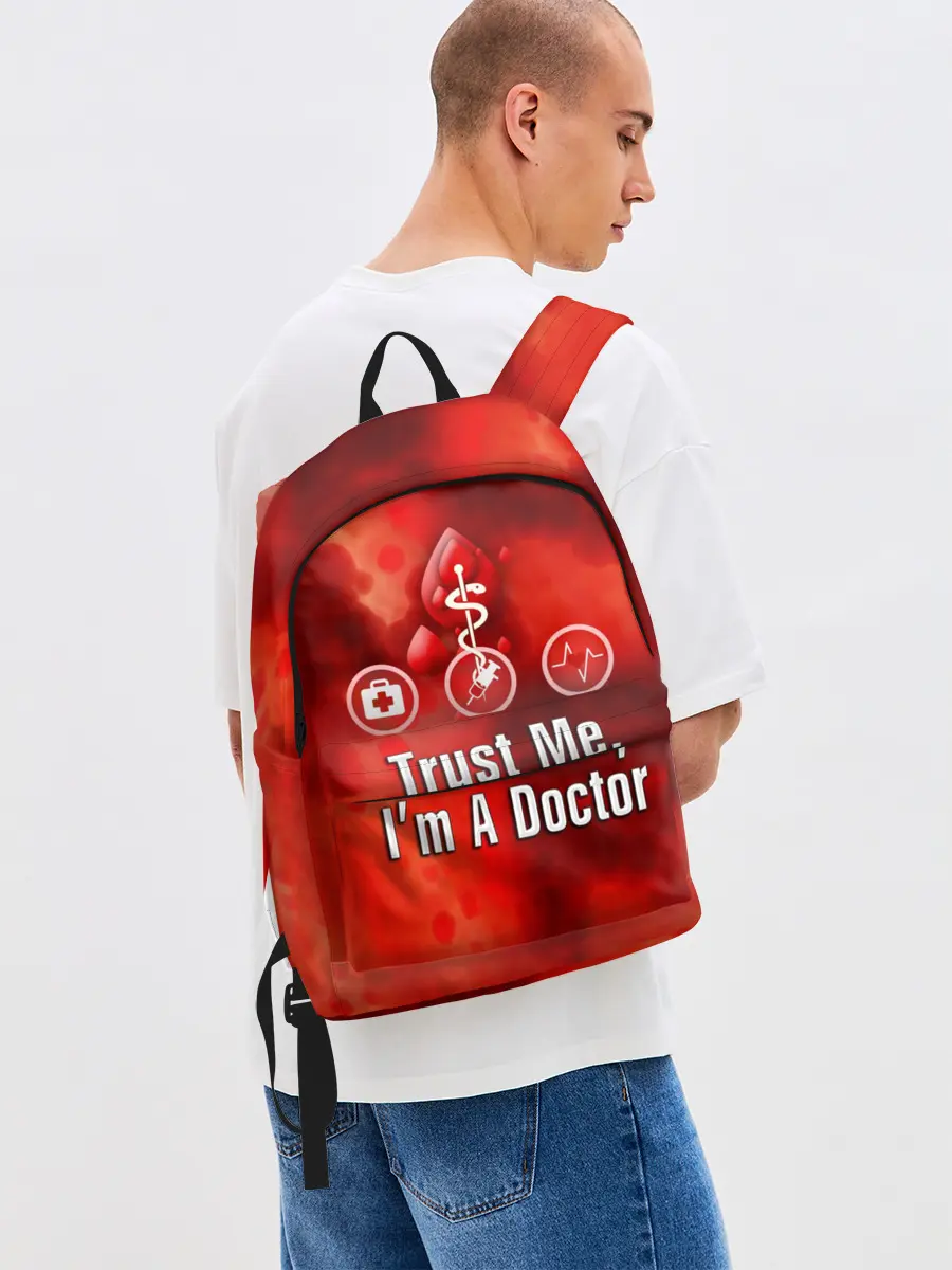 Рюкзак джинсовый / Доктор
