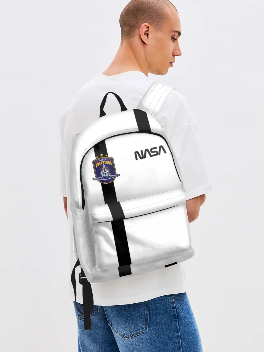 Рюкзак джинсовый / NASA