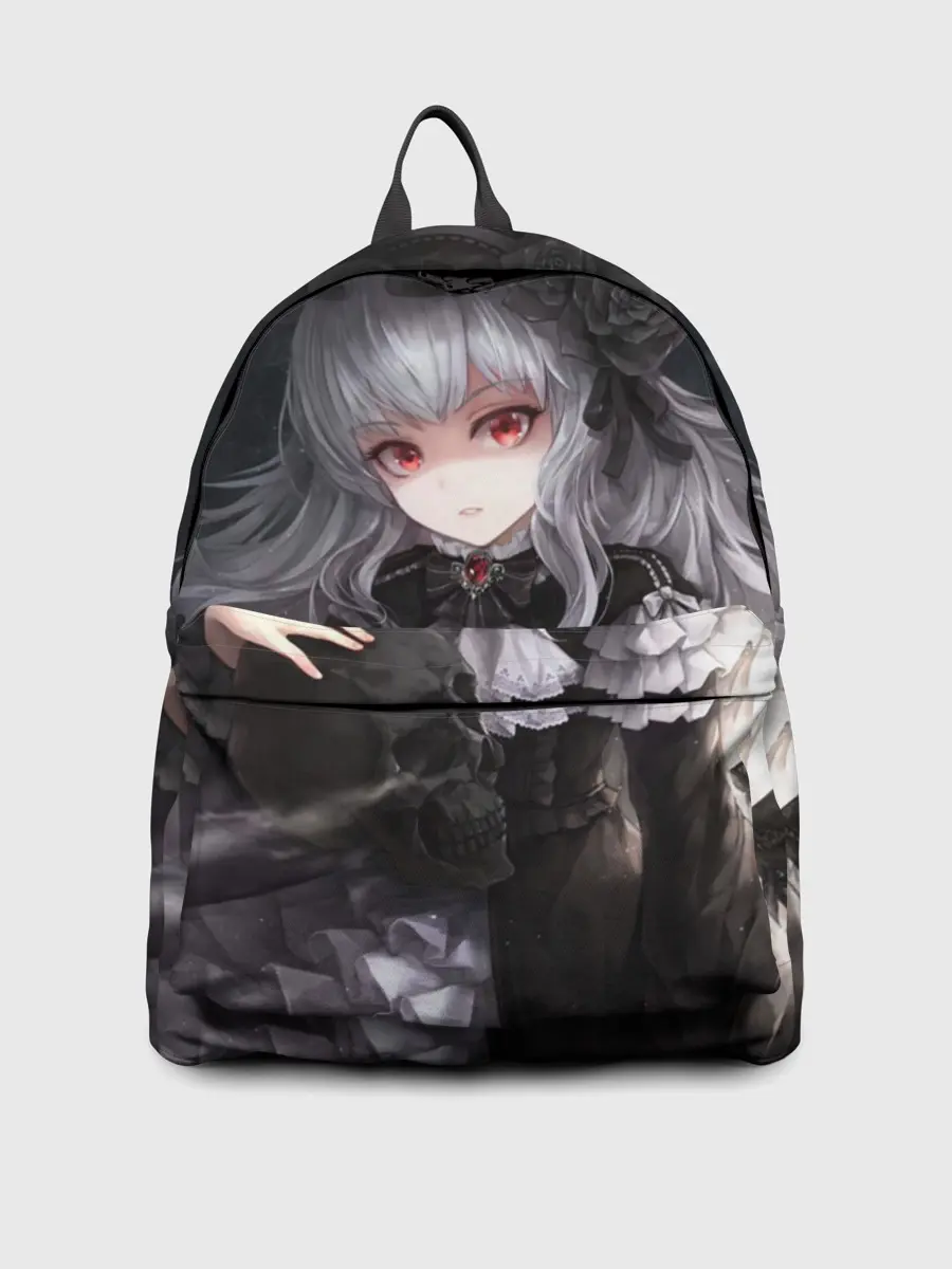 Рюкзак джинсовый / Темная Хатсуне Мику