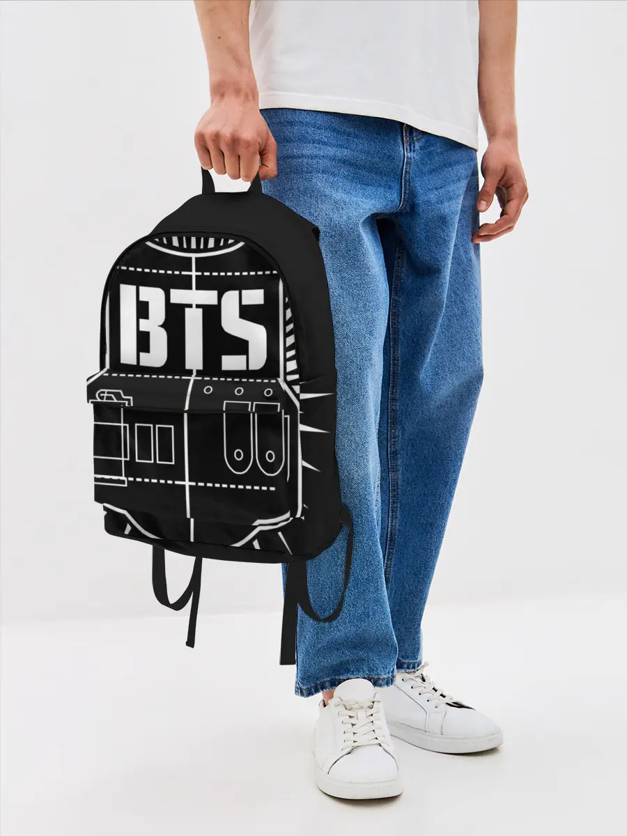 Рюкзак джинсовый / BTS ARMY
