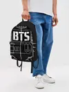 Рюкзак джинсовый / BTS ARMY