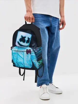 Рюкзак джинсовый / MARSHMELLO