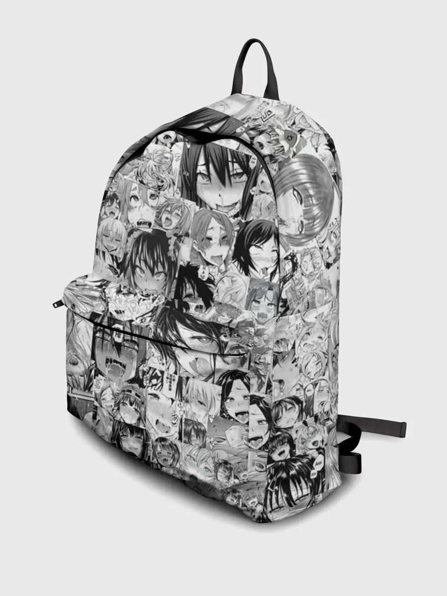 Рюкзак джинсовый / АХЕГАО ЛИЦА | AHEGAO FACES