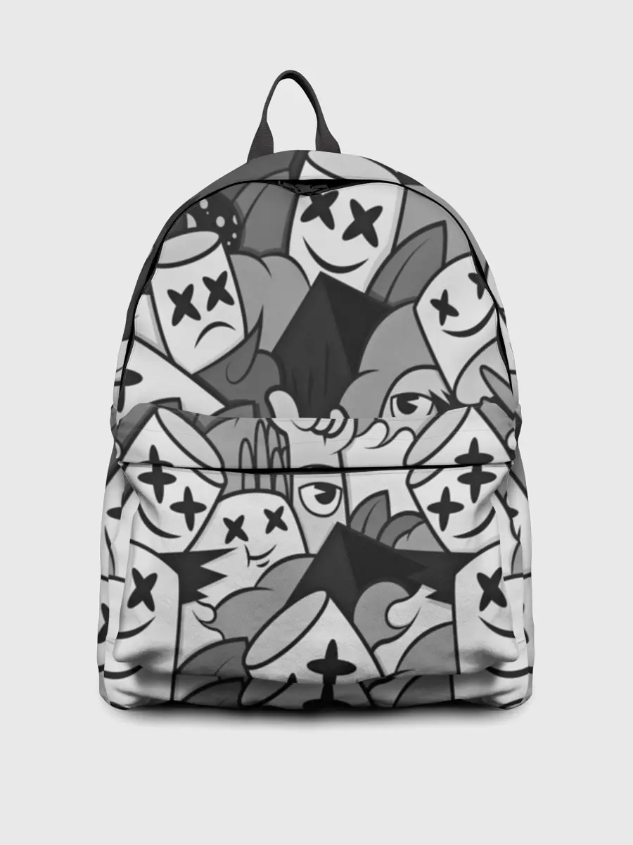 Рюкзак джинсовый / Marshmello