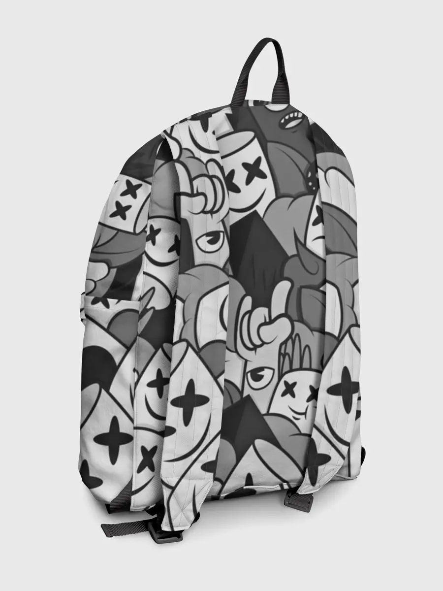 Рюкзак джинсовый / Marshmello