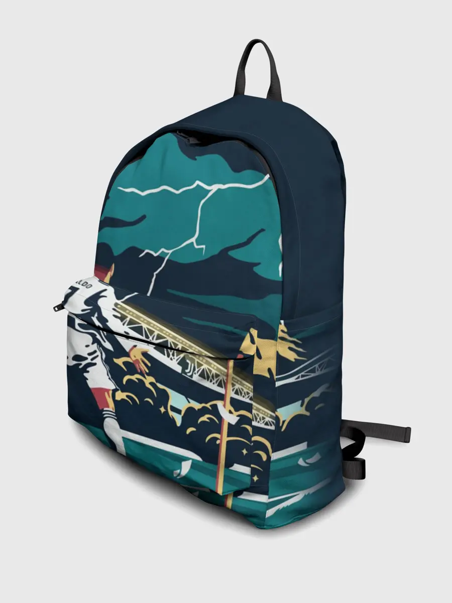 Рюкзак джинсовый / RONALDO JUVE SPORT | РОНАЛДУ