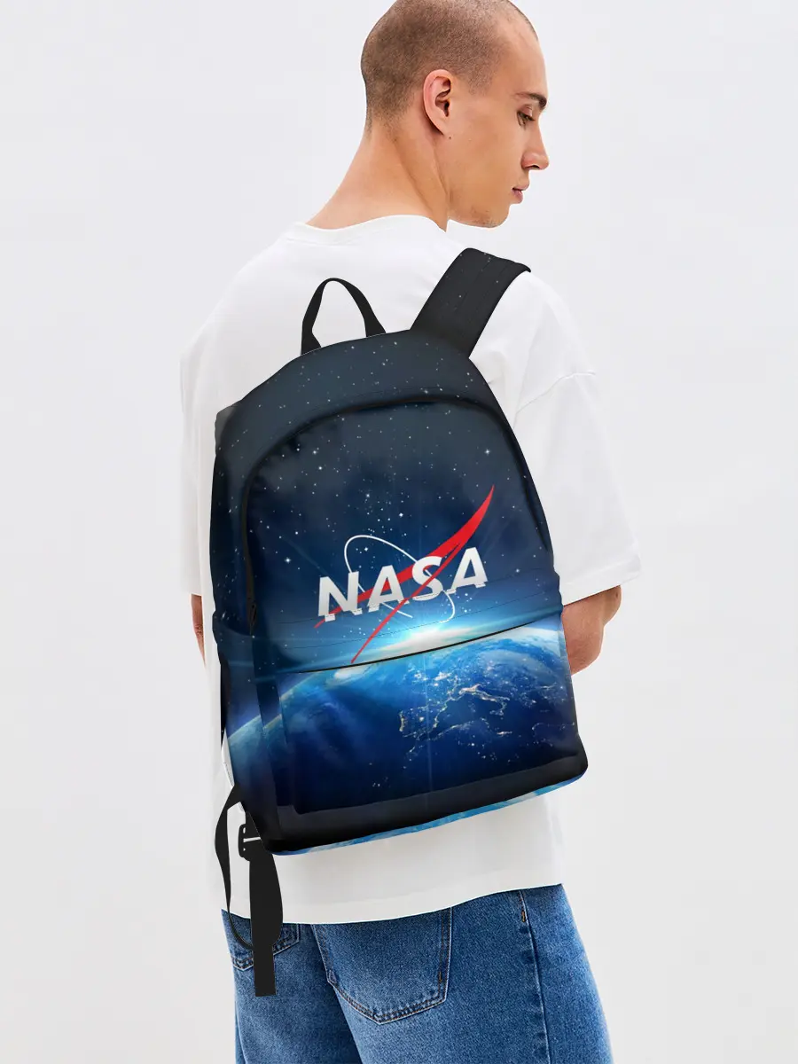 Рюкзак джинсовый / NASA