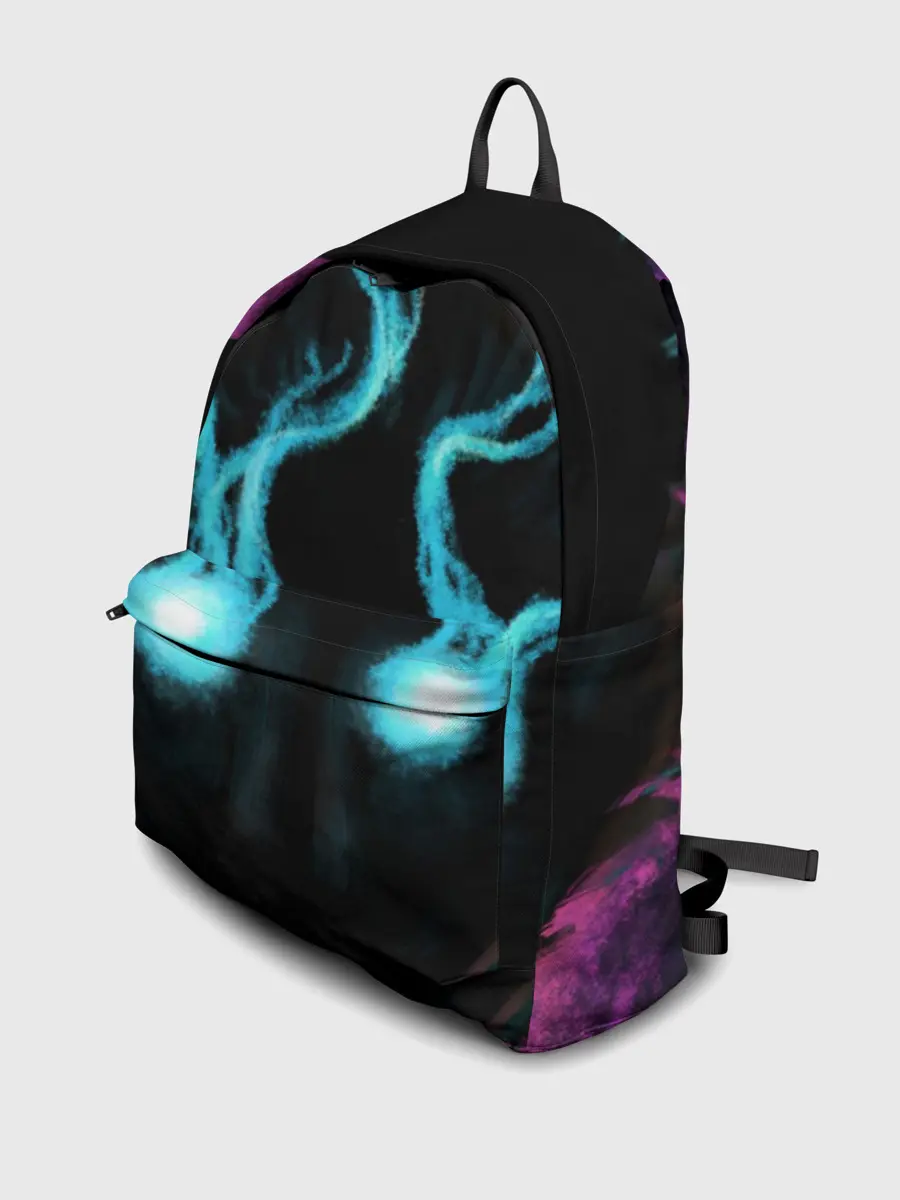 Рюкзак джинсовый / Mob psycho 100 power