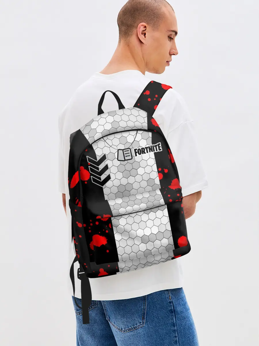 Рюкзак джинсовый / Fortnite: Штурмовик