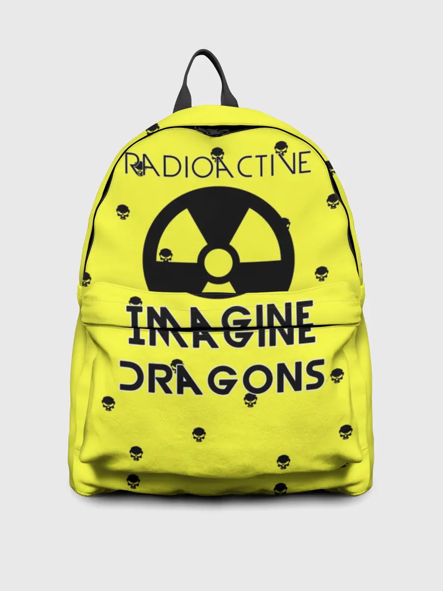 Рюкзак джинсовый / Imagine Dragons radioactive