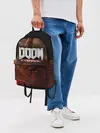 Рюкзак джинсовый / DOOM Eternal