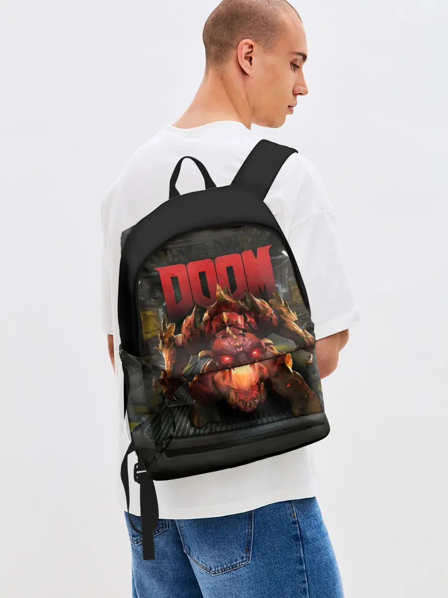 Рюкзак джинсовый / DOOM Pinky