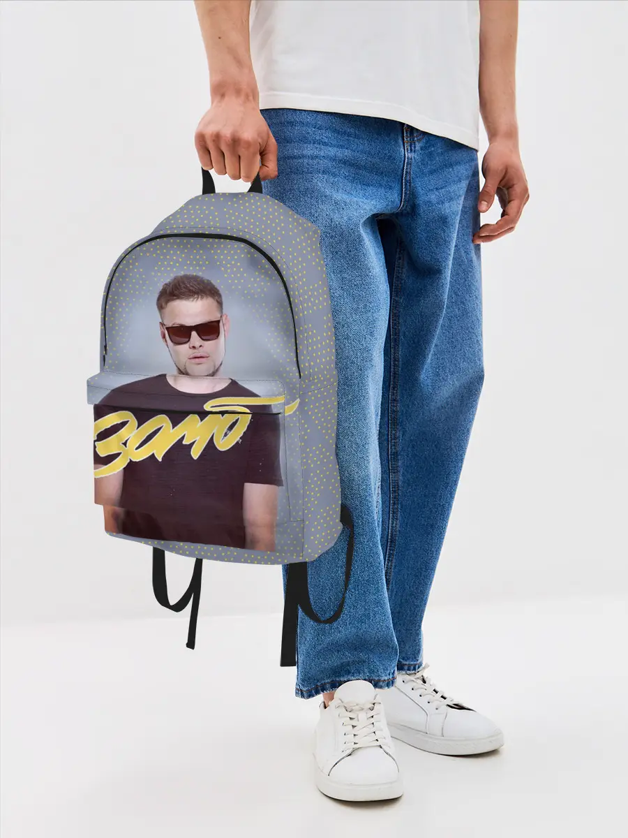 Рюкзак джинсовый / Зомб