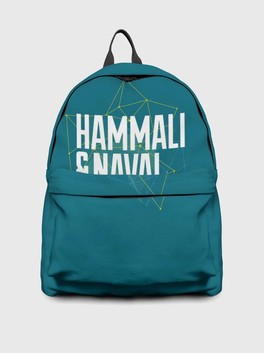 Рюкзак джинсовый / HammAli Navai blue