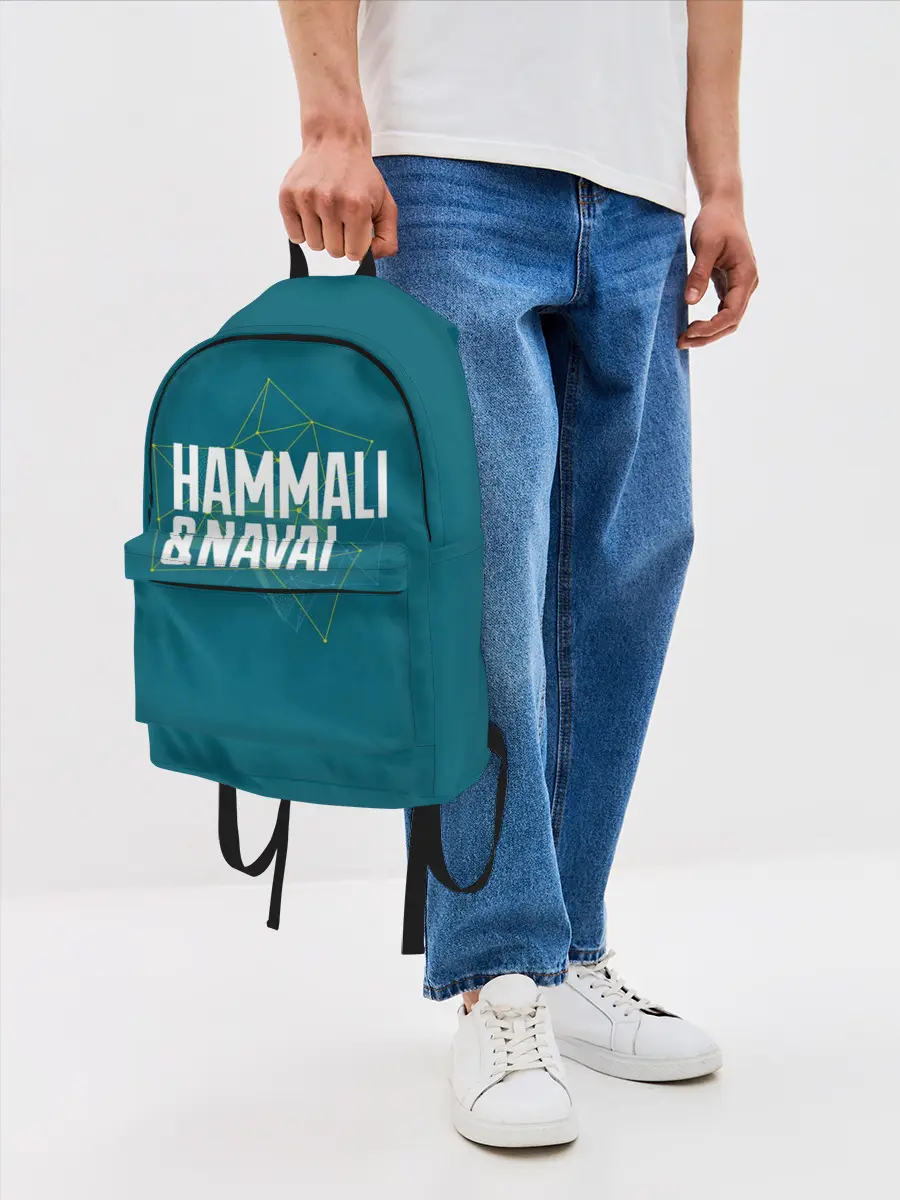 Рюкзак джинсовый / HammAli Navai blue